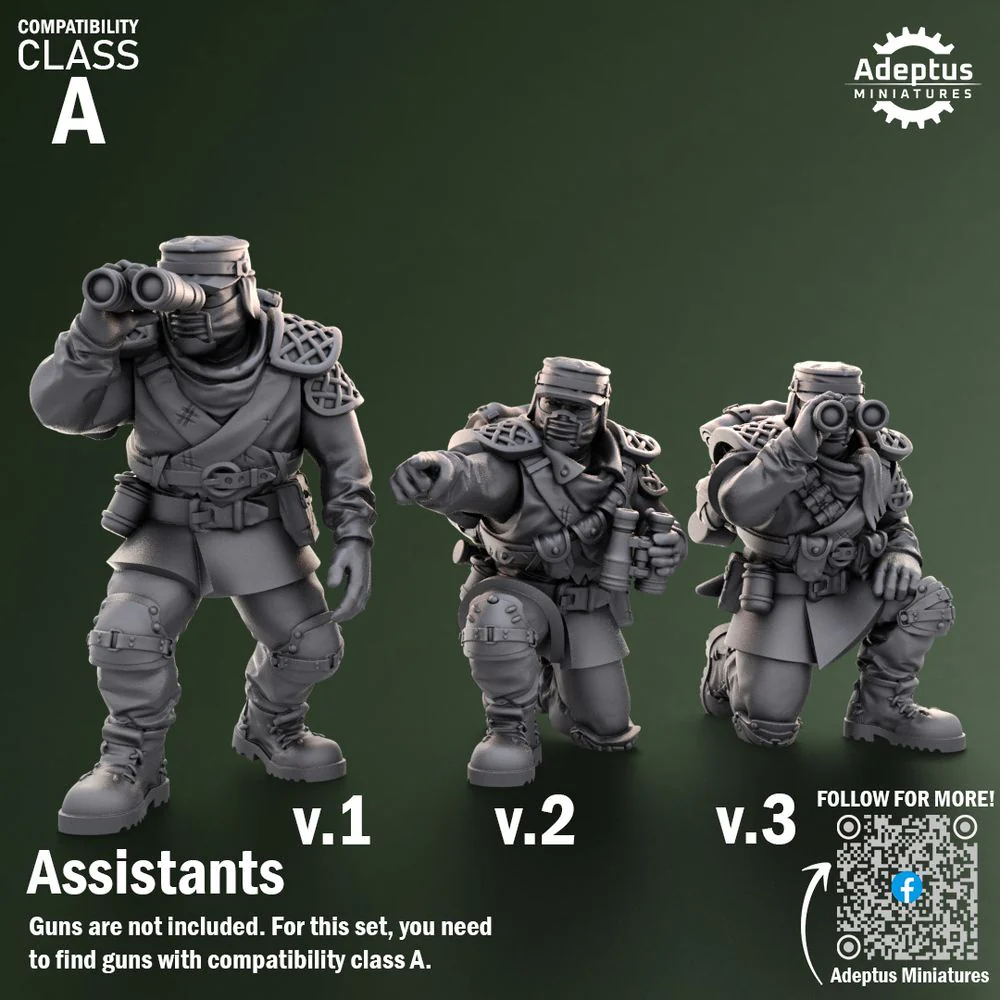 Heavy Weapons Team. Sunscorch Regiment. Imperial Guard. Compatibility class A. - Image 7
