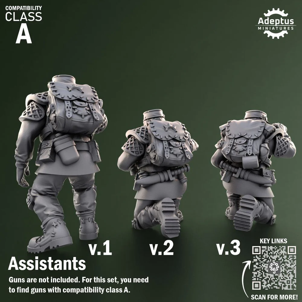 Heavy Weapons Team. Sunscorch Regiment. Imperial Guard. Compatibility class A. - Image 8