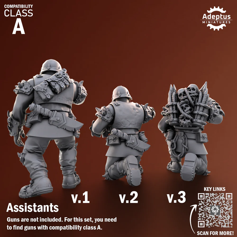 Heavy Weapons Team. Twisted Horde. Renegades and Heretics. Compatibility class A. - Image 8