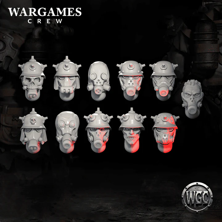 Hellwave Raiders Heads