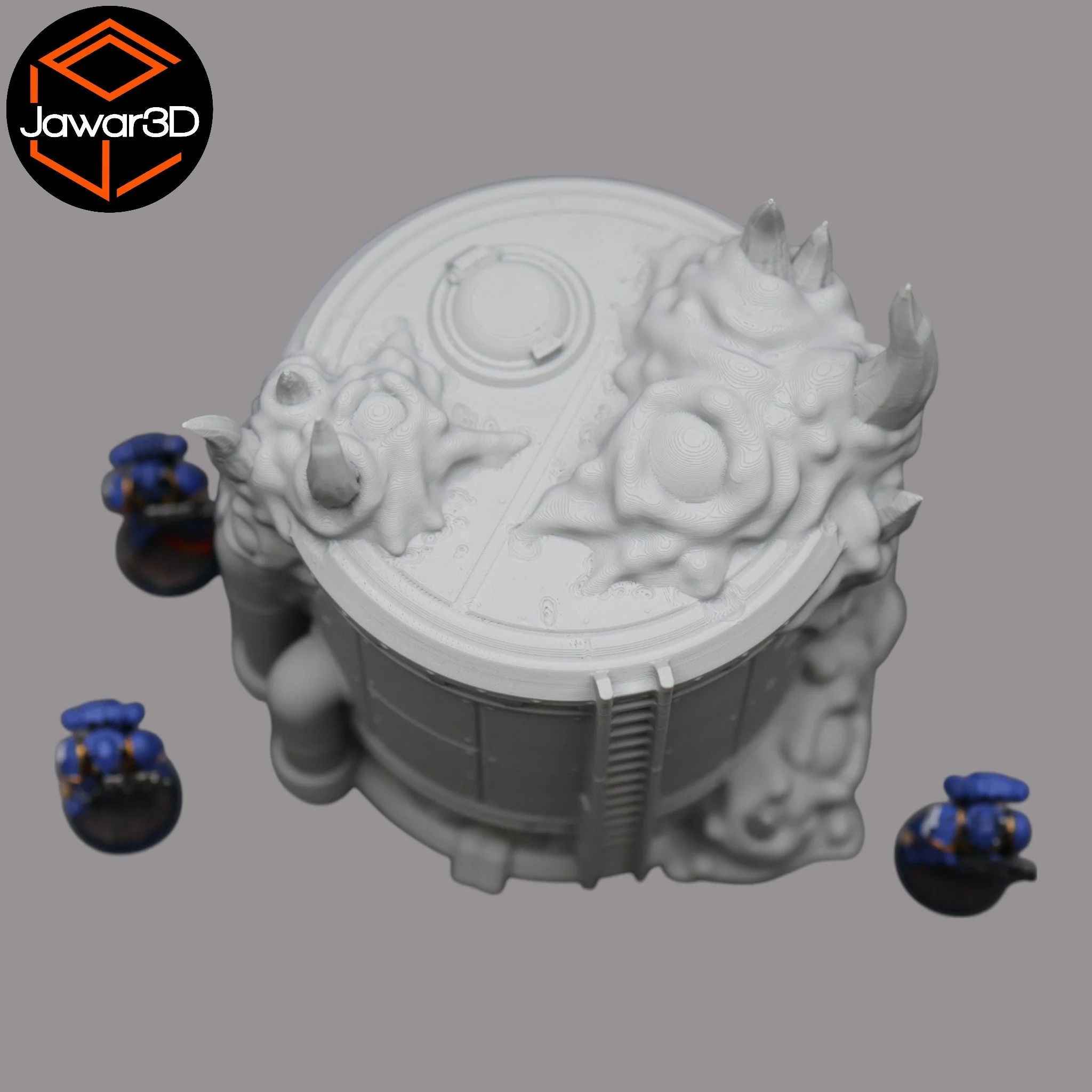 Hive Infected Silo #1 - 28mm Wargaming Scatter Terrain Scenery Tabletop - Image 6