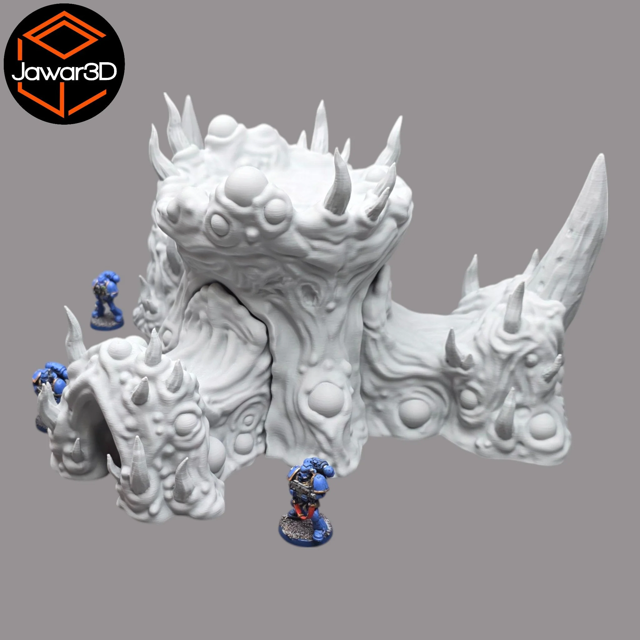 Hive Mother Tower - 28mm Wargaming Scatter Terrain Scenery Tabletop - Image 3