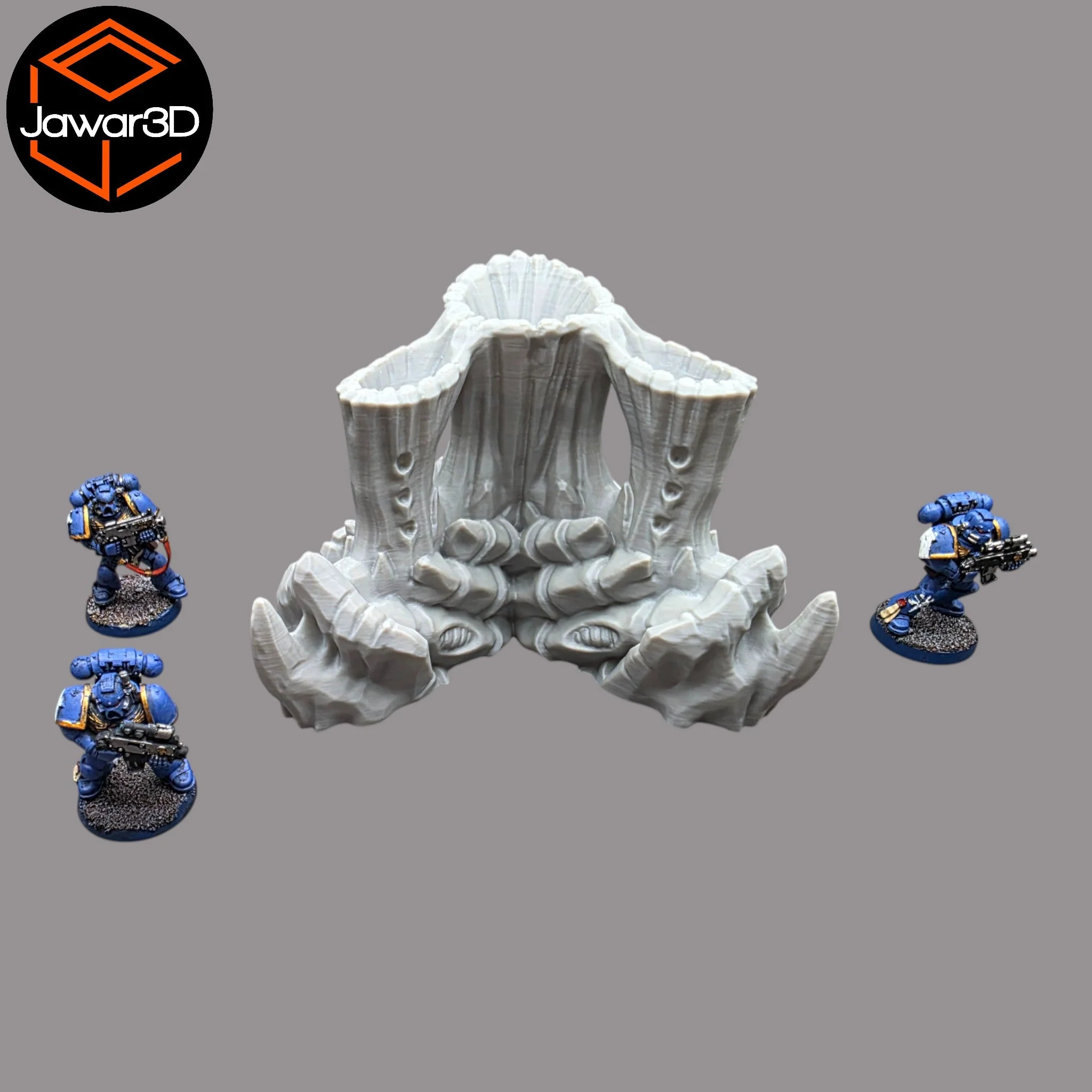 Hive Smokestack #4 - 28mm Wargaming Scatter Terrain Scenery Tabletop