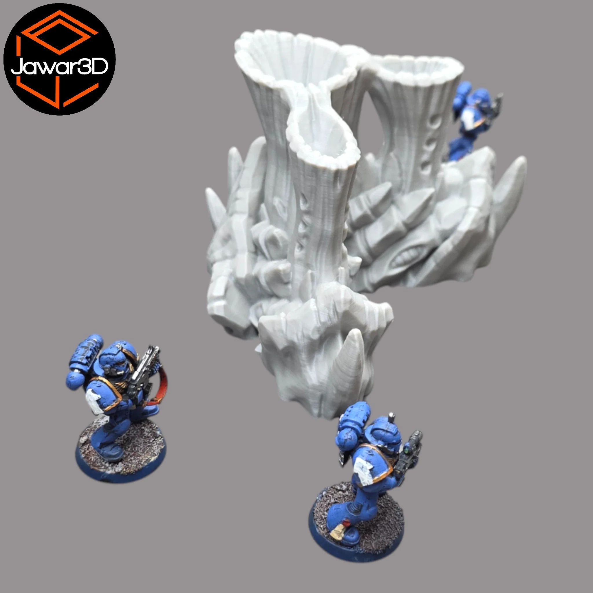 Hive Smokestack #4 - 28mm Wargaming Scatter Terrain Scenery Tabletop - Image 2