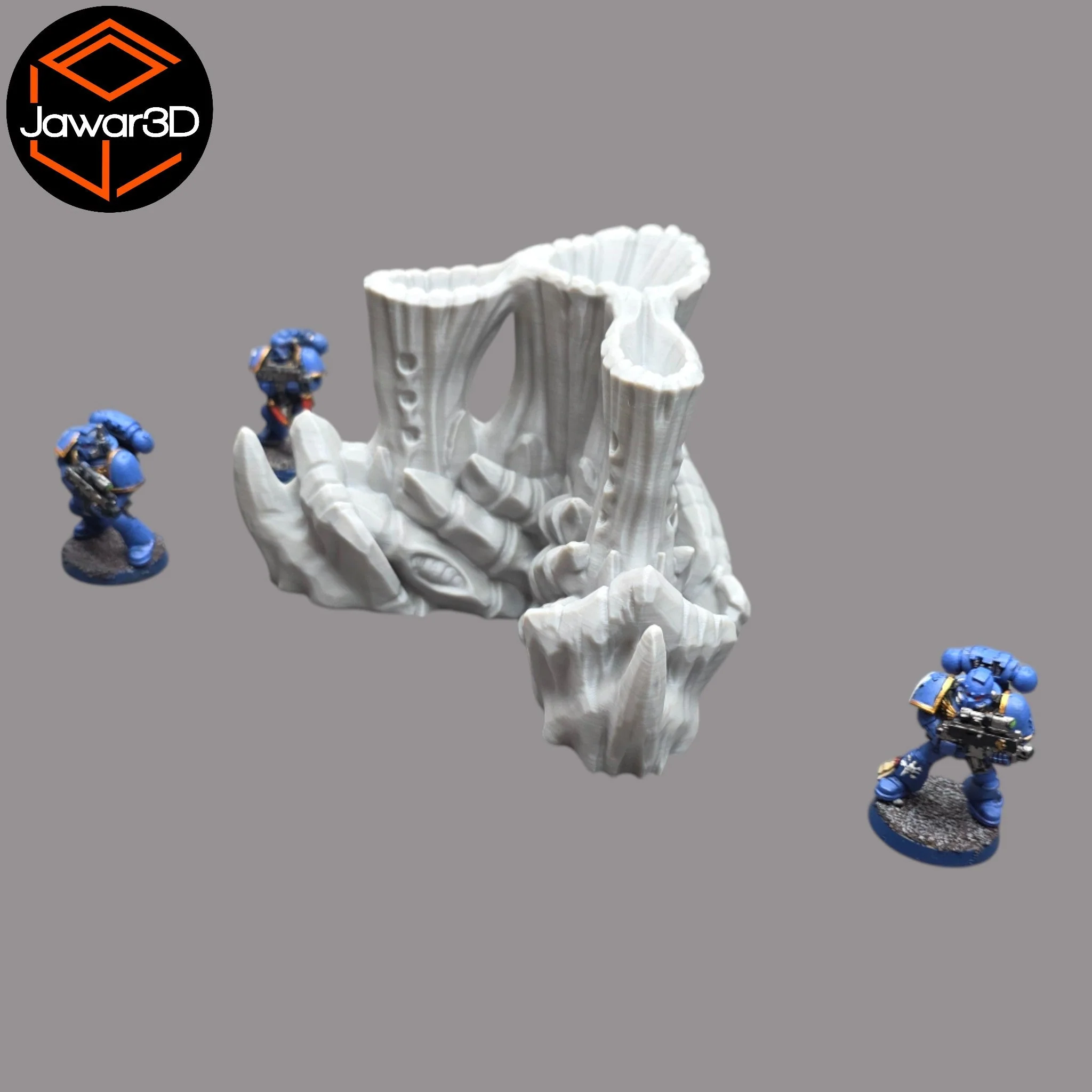 Hive Smokestack #4 - 28mm Wargaming Scatter Terrain Scenery Tabletop - Image 3