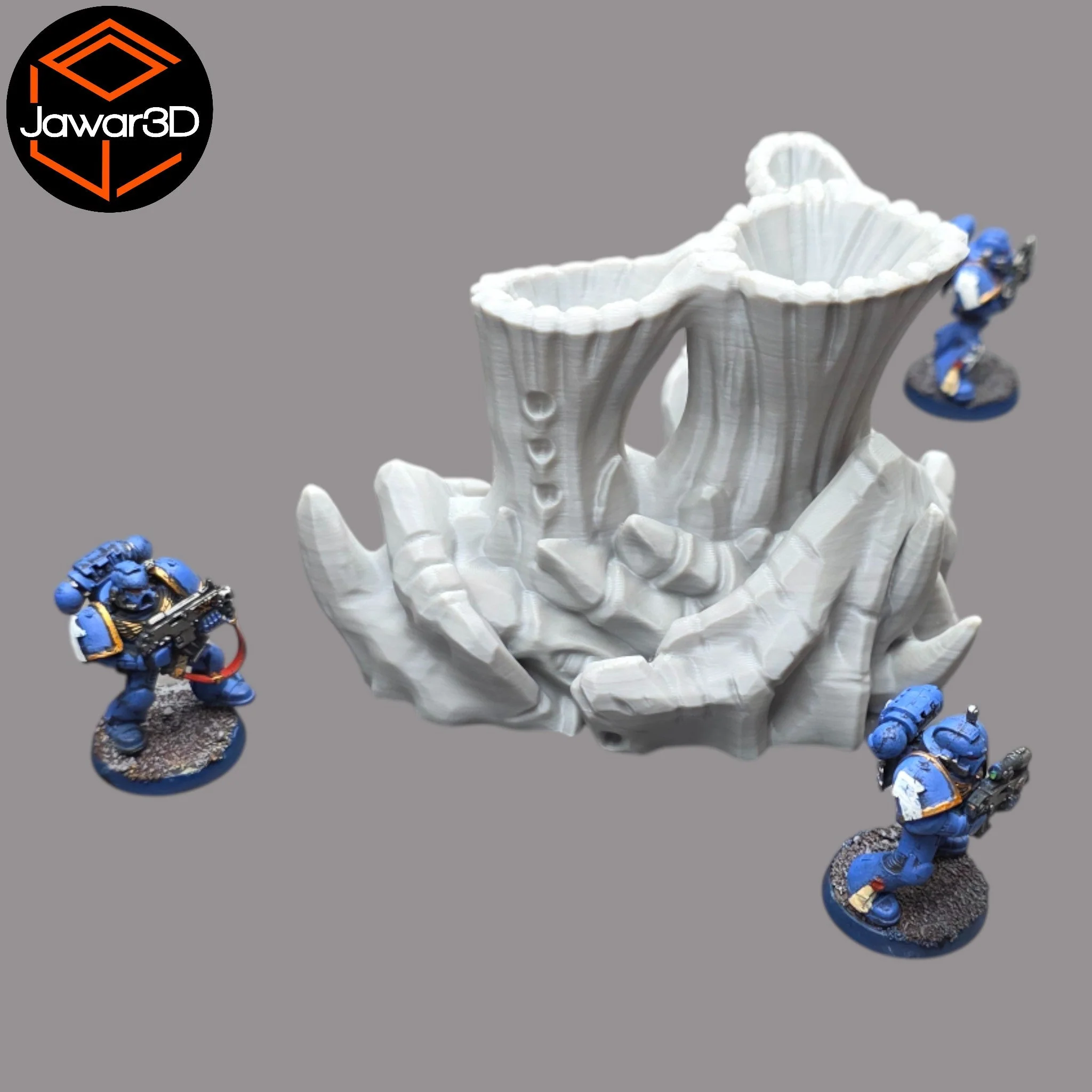 Hive Smokestack #4 - 28mm Wargaming Scatter Terrain Scenery Tabletop - Image 6