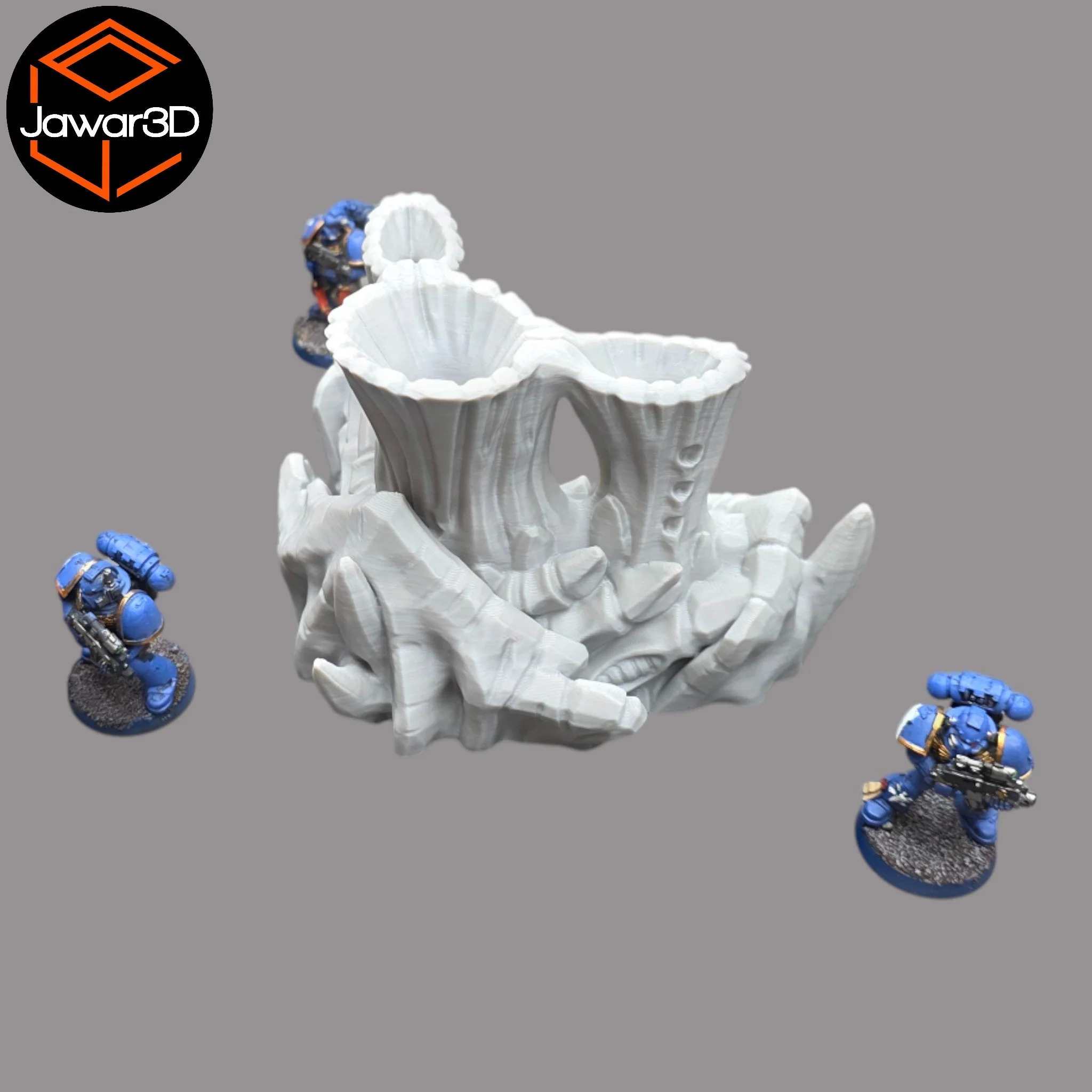 Hive Smokestack #4 - 28mm Wargaming Scatter Terrain Scenery Tabletop - Image 7