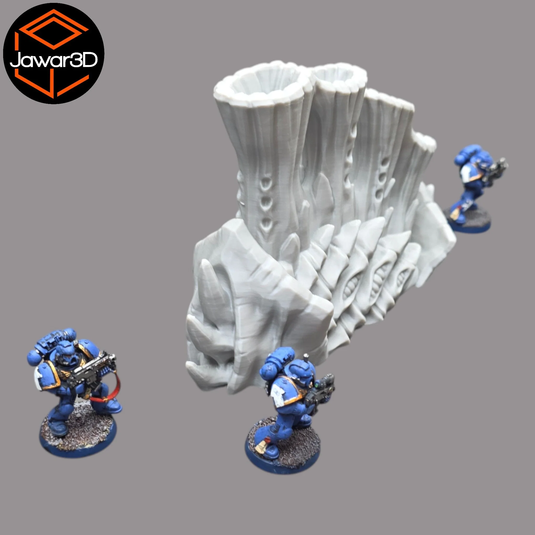 Hive Smokestack #5 - 28mm Wargaming Scatter Terrain Scenery Tabletop - Image 2