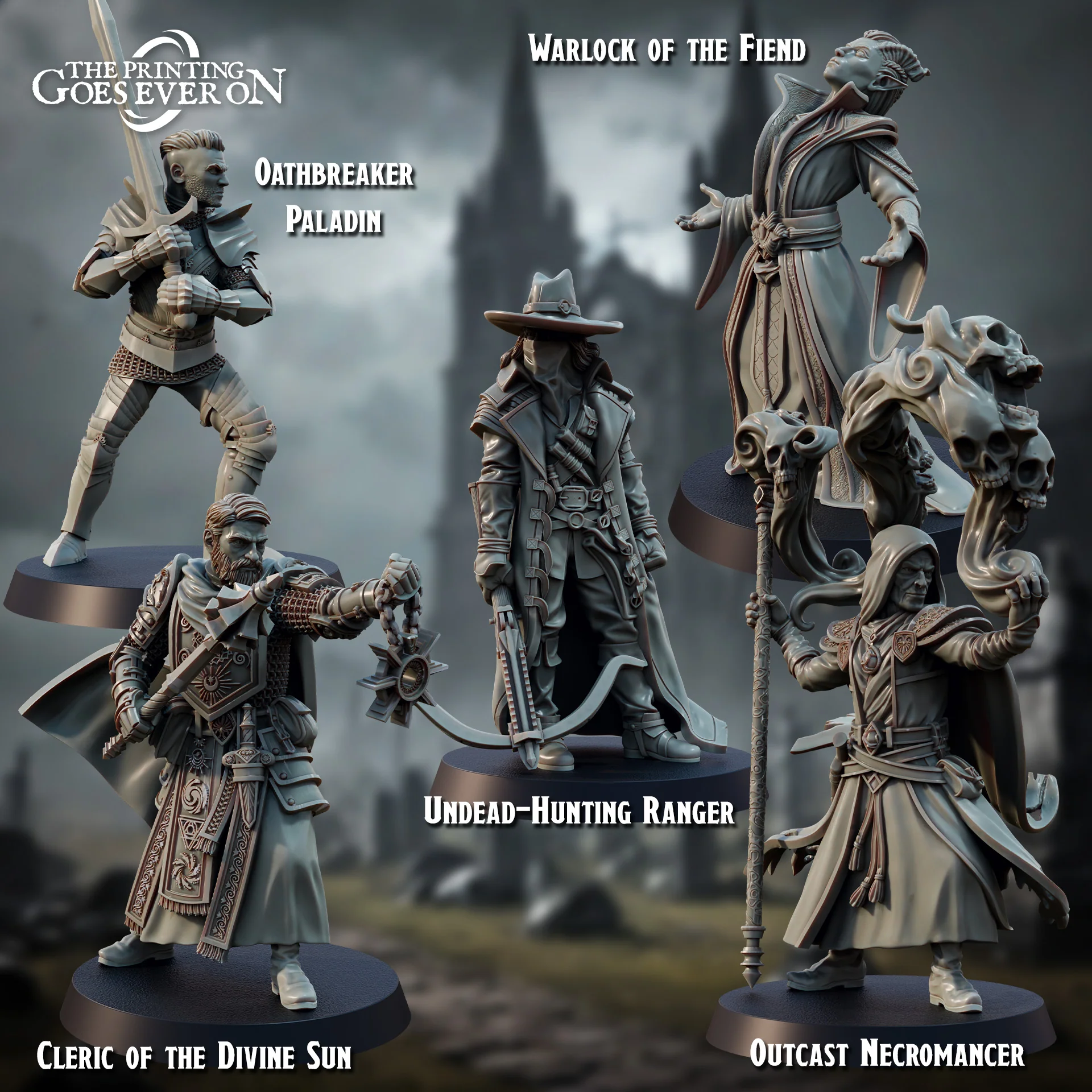 Hunt Beyond the Grave - Characters