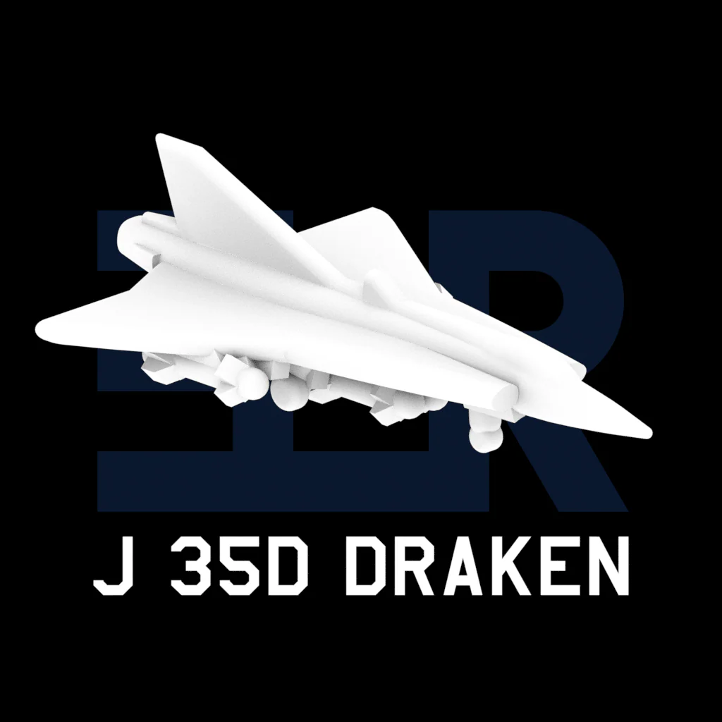 J 35D Draken (Loaded) - Image 3