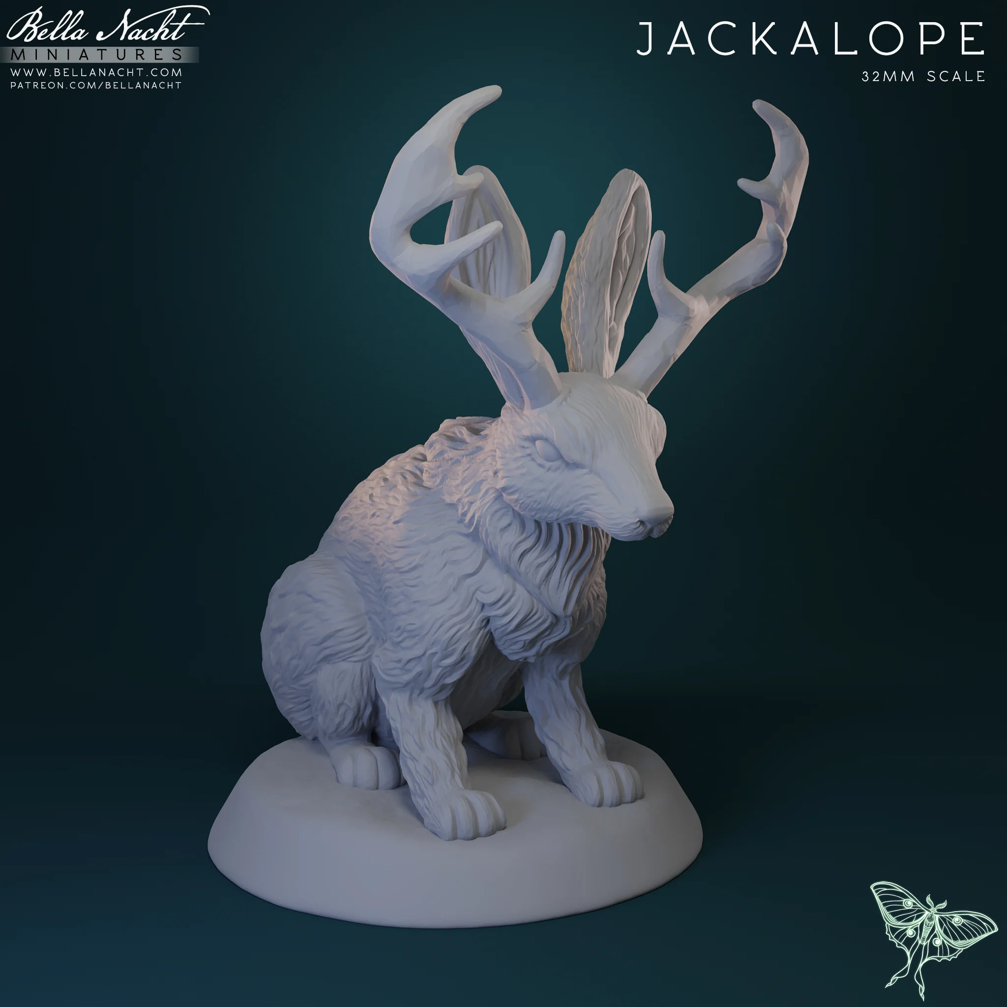 Jackalope | 32mm STL