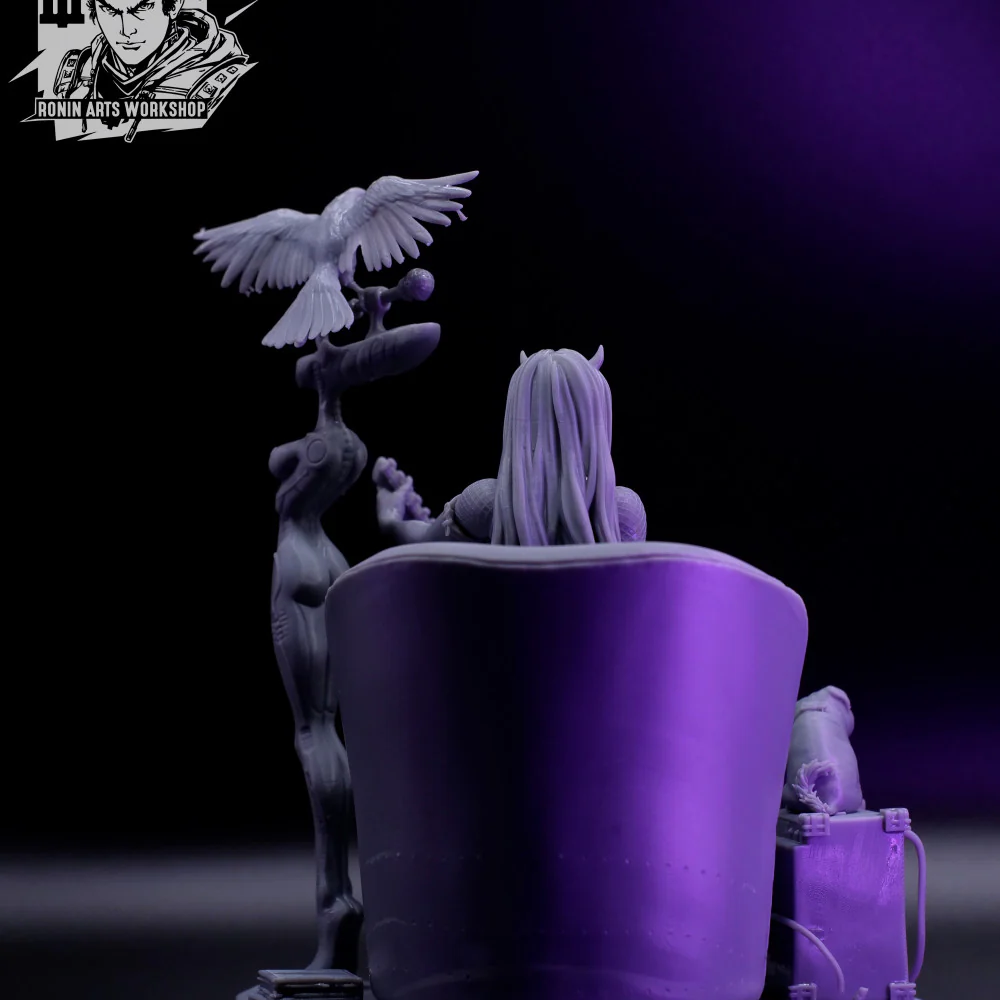Joan The Muse - 75mm and 120mm Pin-Up - STL only - Image 6