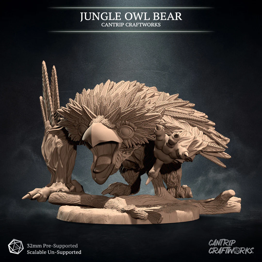 Jungle Owl Bear - Image 2