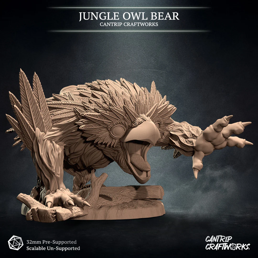 Jungle Owl Bear - Image 3