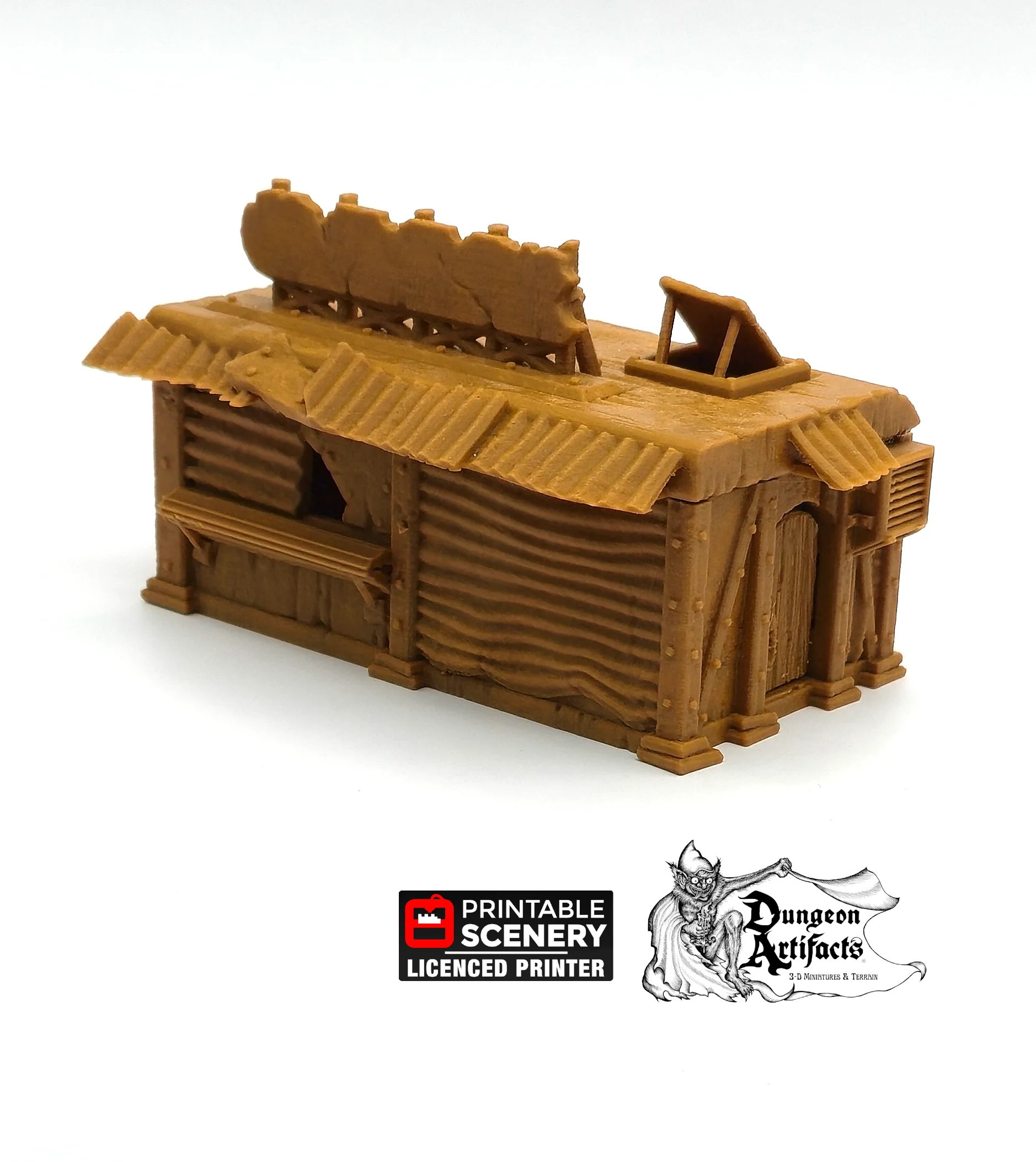 Junkfood Franchise - Junkfort Franchise - Brave New Worlds - Printable Scenery Wasteworld Gaslands Terrain Scatter D&D DnD