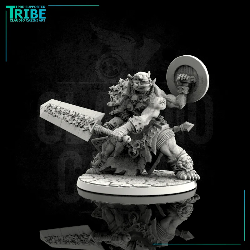 (L 0007) Abomination orc troll with big sword - Image 2