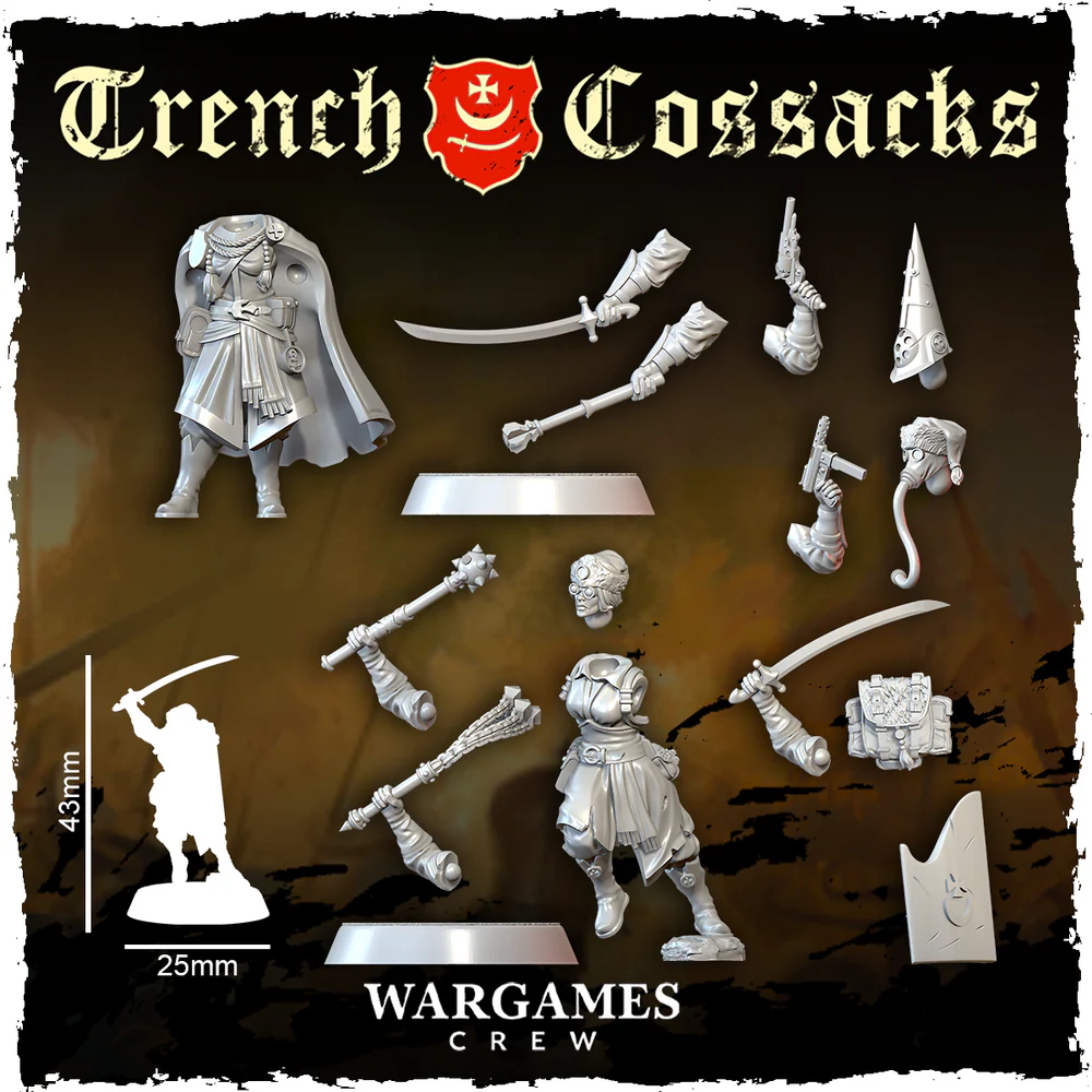 LINE COSSACKS x5 (FEM OPTIONS) - Image 9