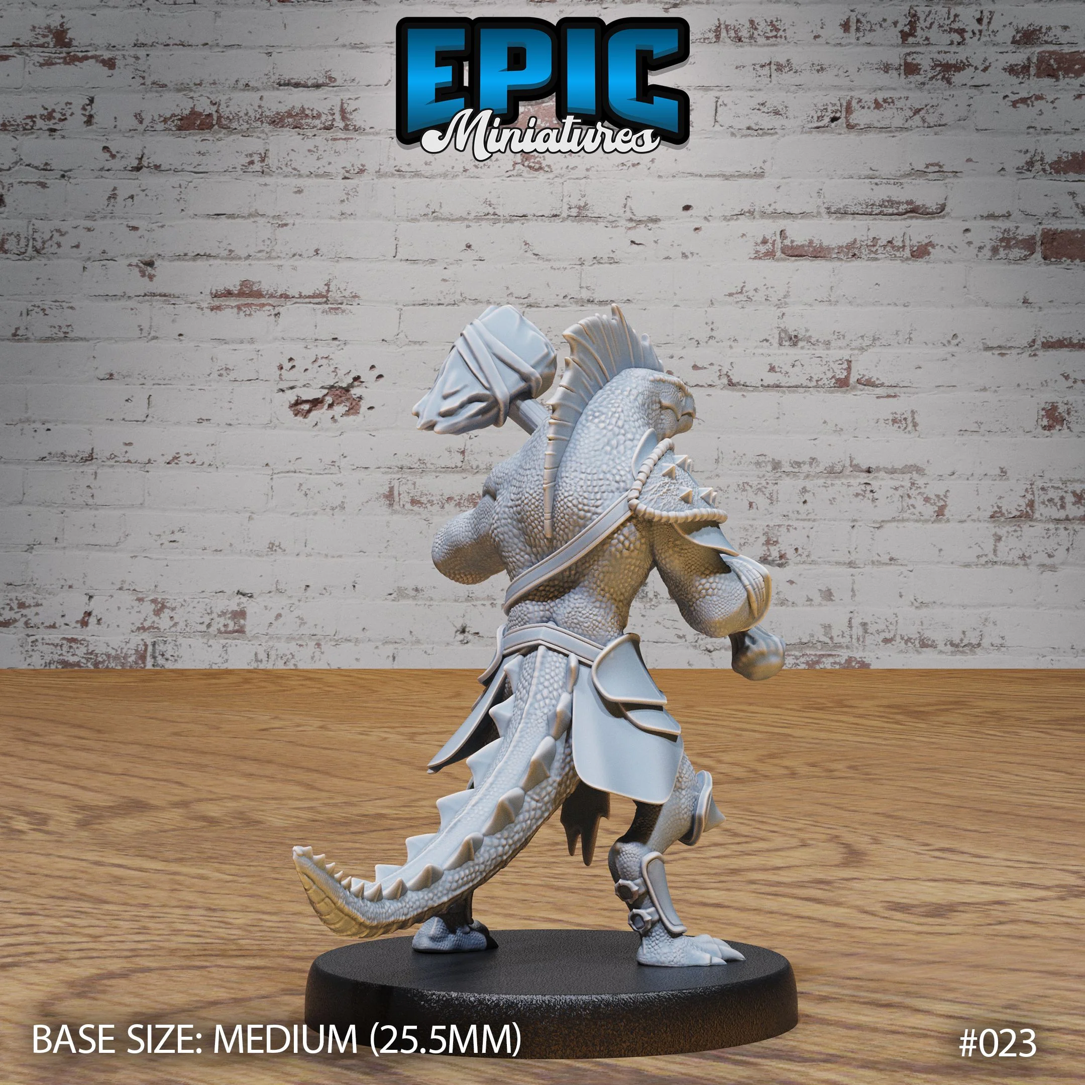Lizard Folk Army Hammer - Image 2