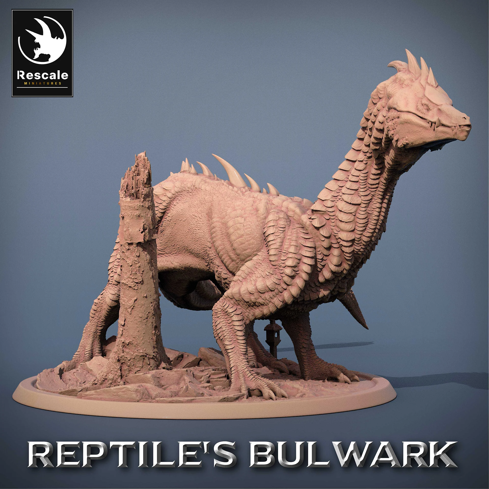 Lizardman Mount Stand Wild
