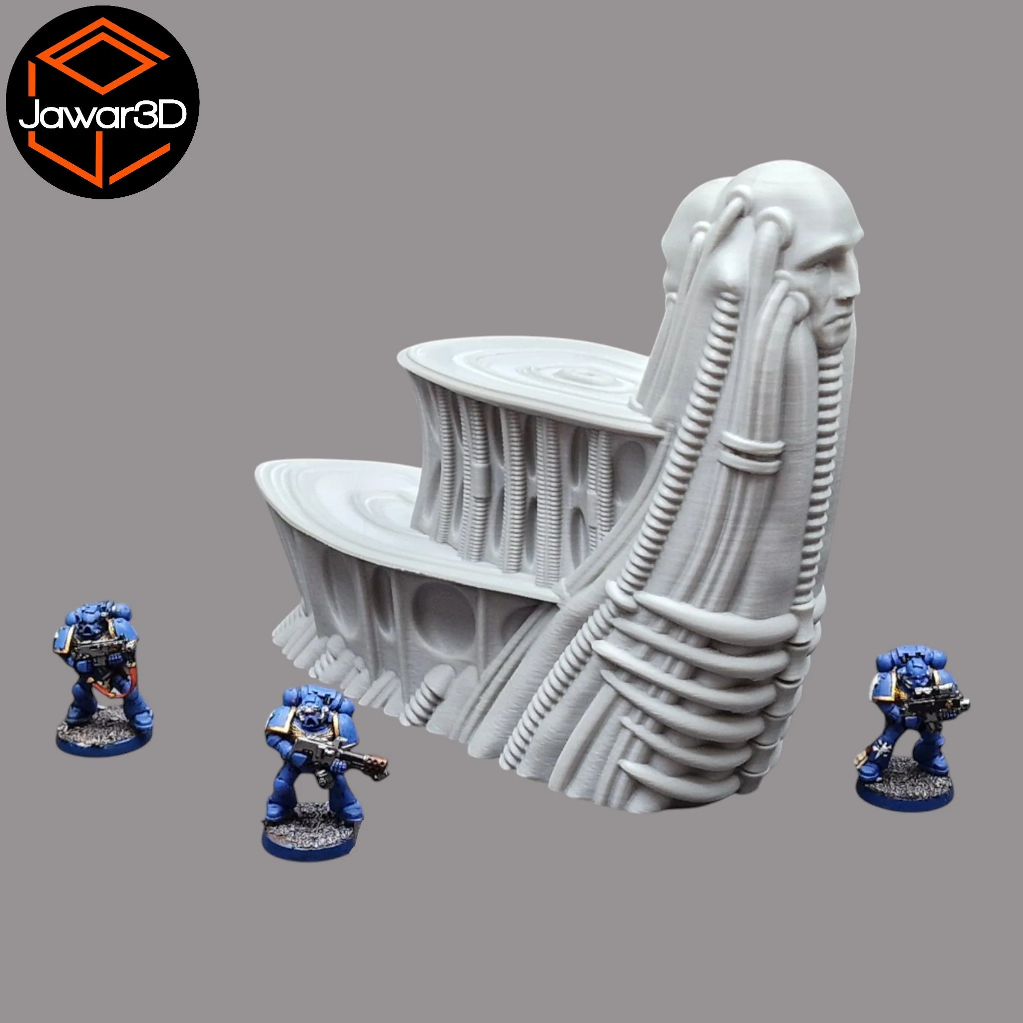 Lyra Balcony - 28mm Wargaming Scatter Terrain Scenery Tabletop Miniature - Image 2