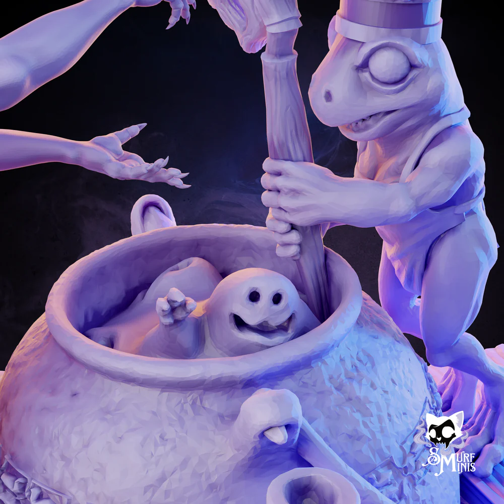 Madame (Witch with Teapot) - Image 8