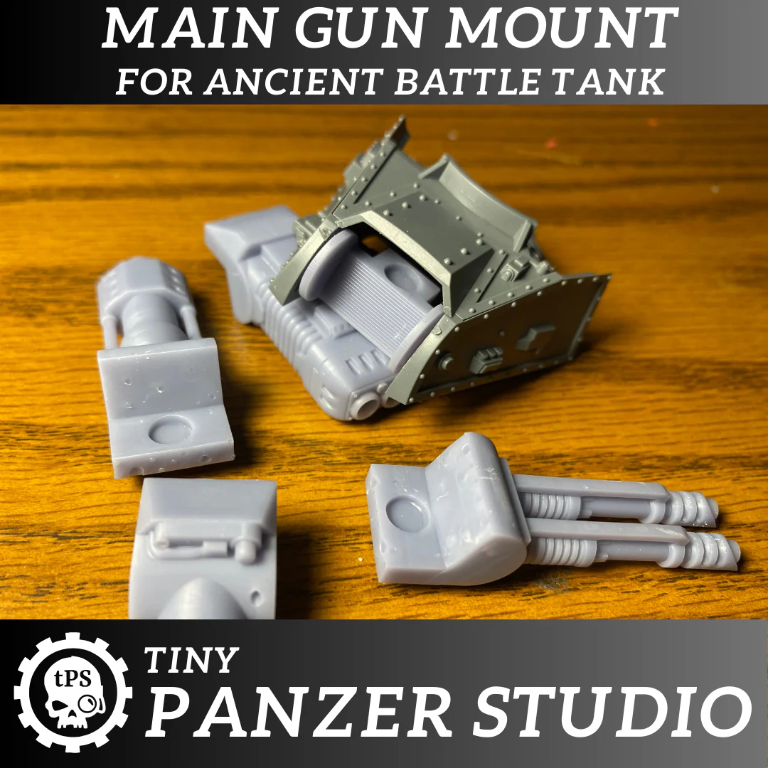 Main Gun Mounts for Ancient Battle Tank - Image 5