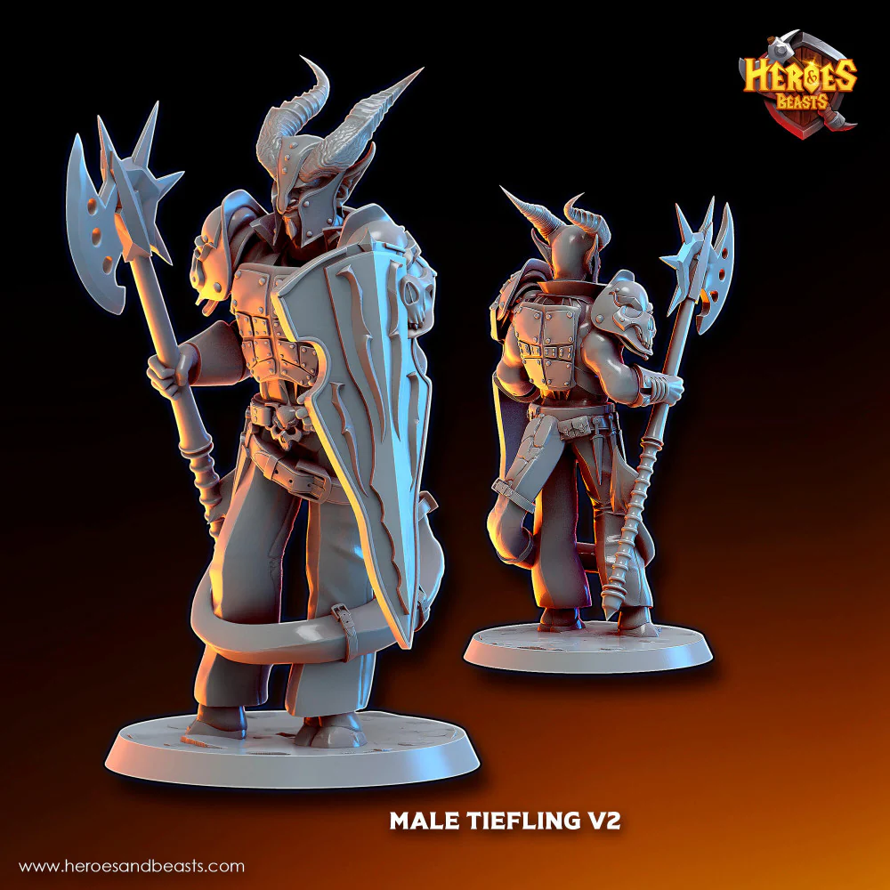 Male tiefling v2