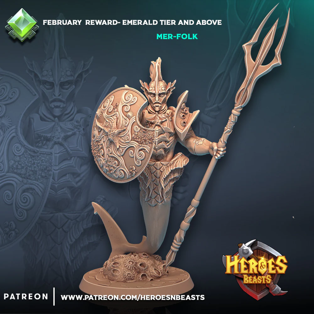 mer-folk warrior - Image 2