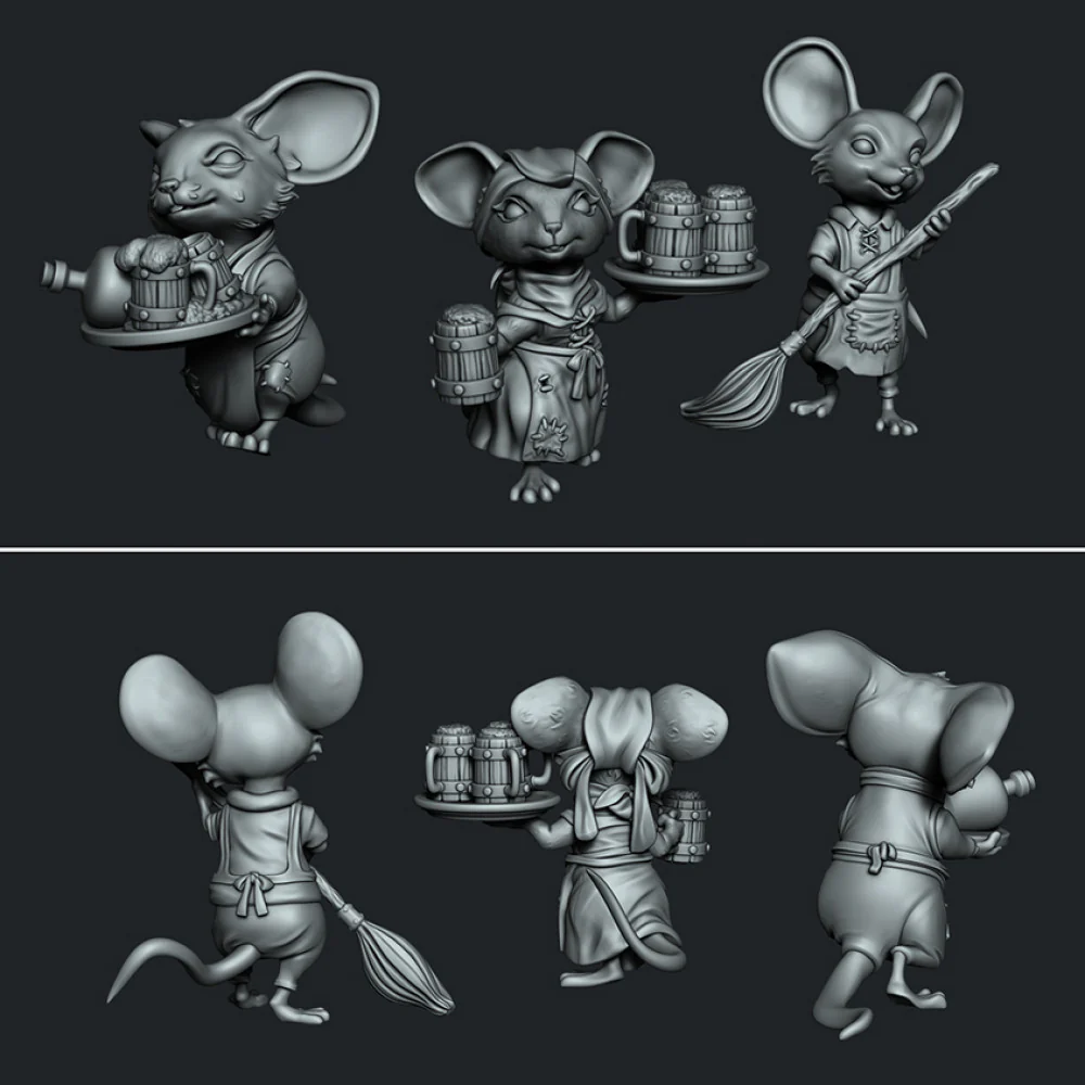 MoiMois Pack 1 - Mousefolk Workers - Image 3