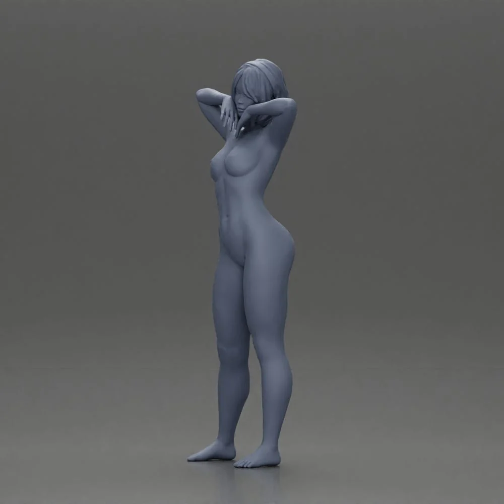 Naked girl posing confidently - Image 7