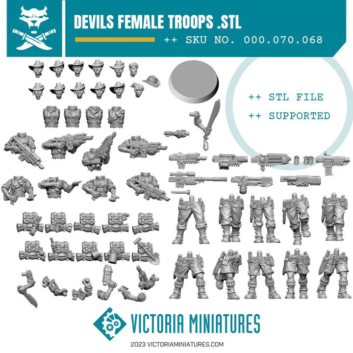 Female Devils Troops - Image 2