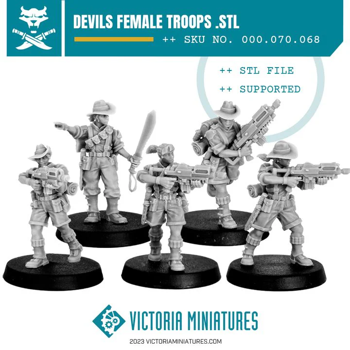 Female Devils Troops - Image 3