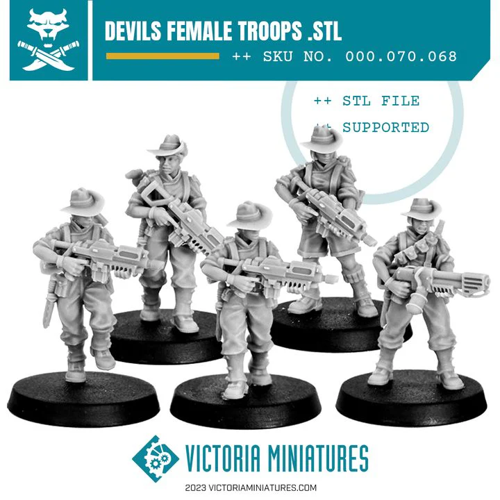 Female Devils Troops - Image 4