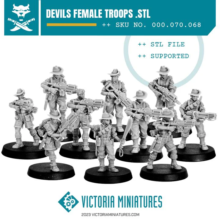 Female Devils Troops - Image 5