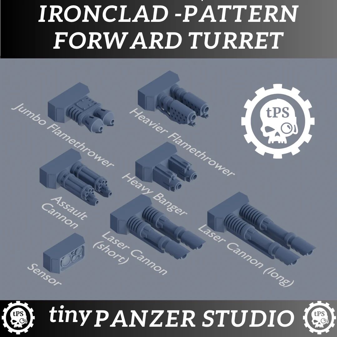 Forward Twin Weapon Mount for Heavy Transport - Image 2