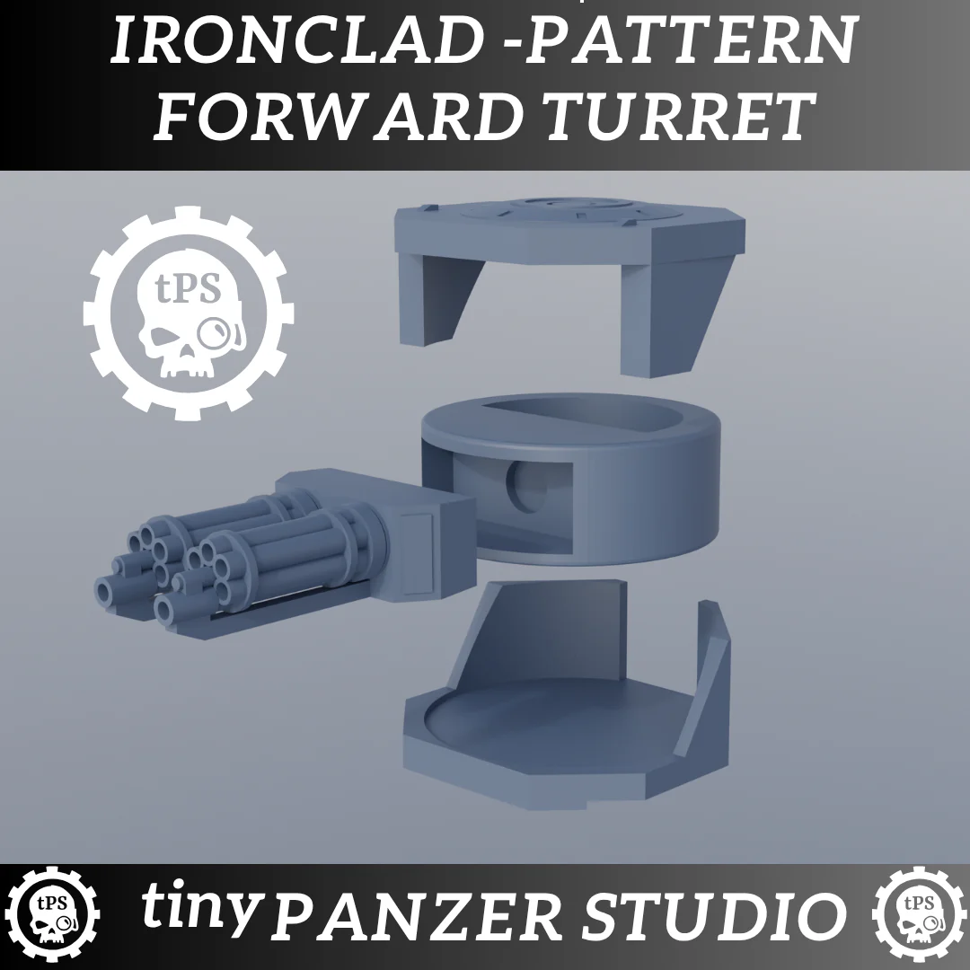 Forward Twin Weapon Mount for Heavy Transport - Image 3