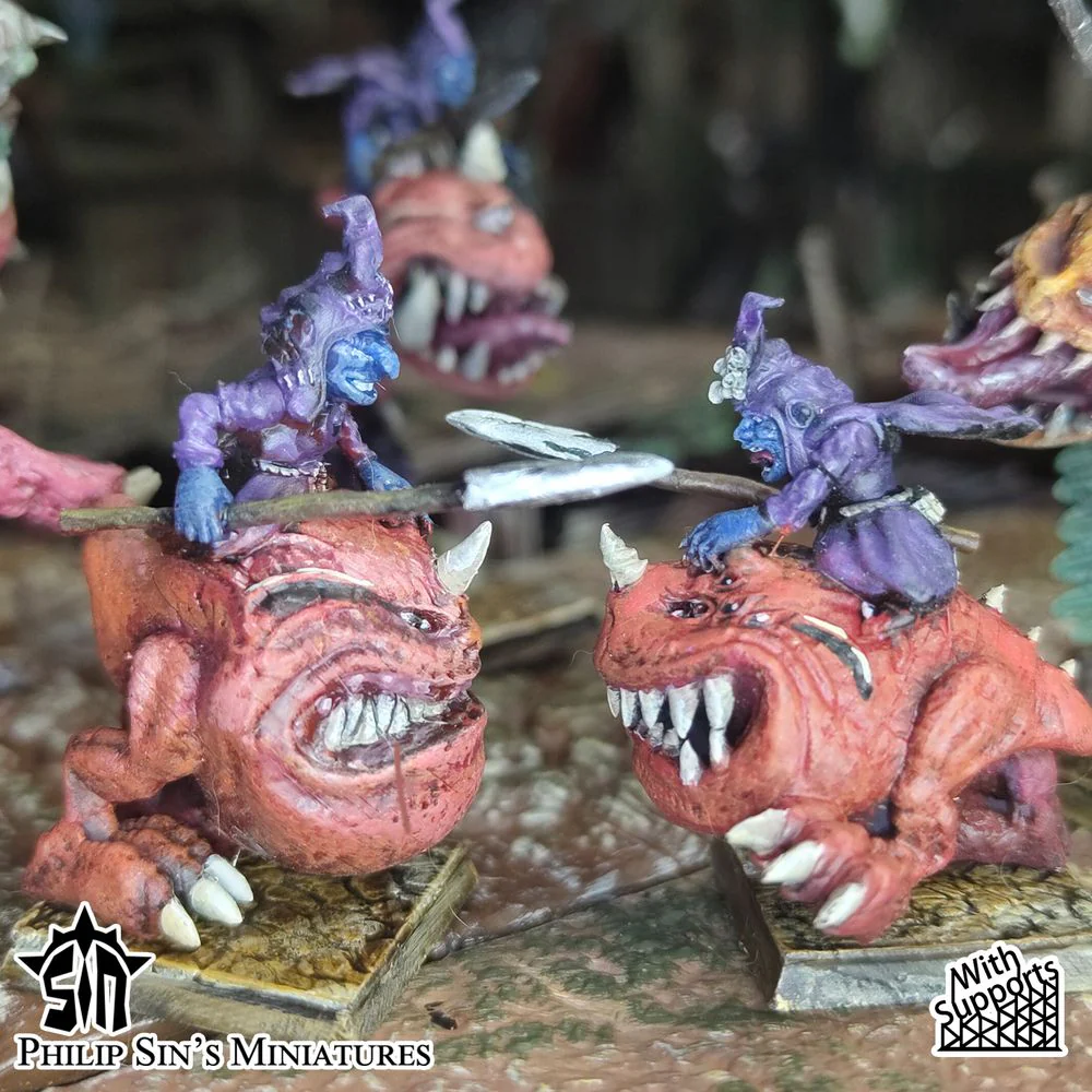 Night Goblin Cave Beast Riders - Image 2