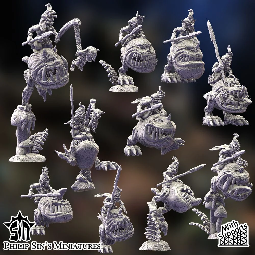 Night Goblin Cave Beast Riders - Image 3