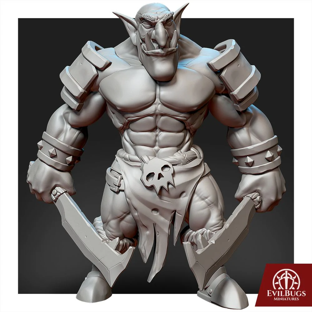 Orc Borg Bonecrusher 28mm/32mm/54mm