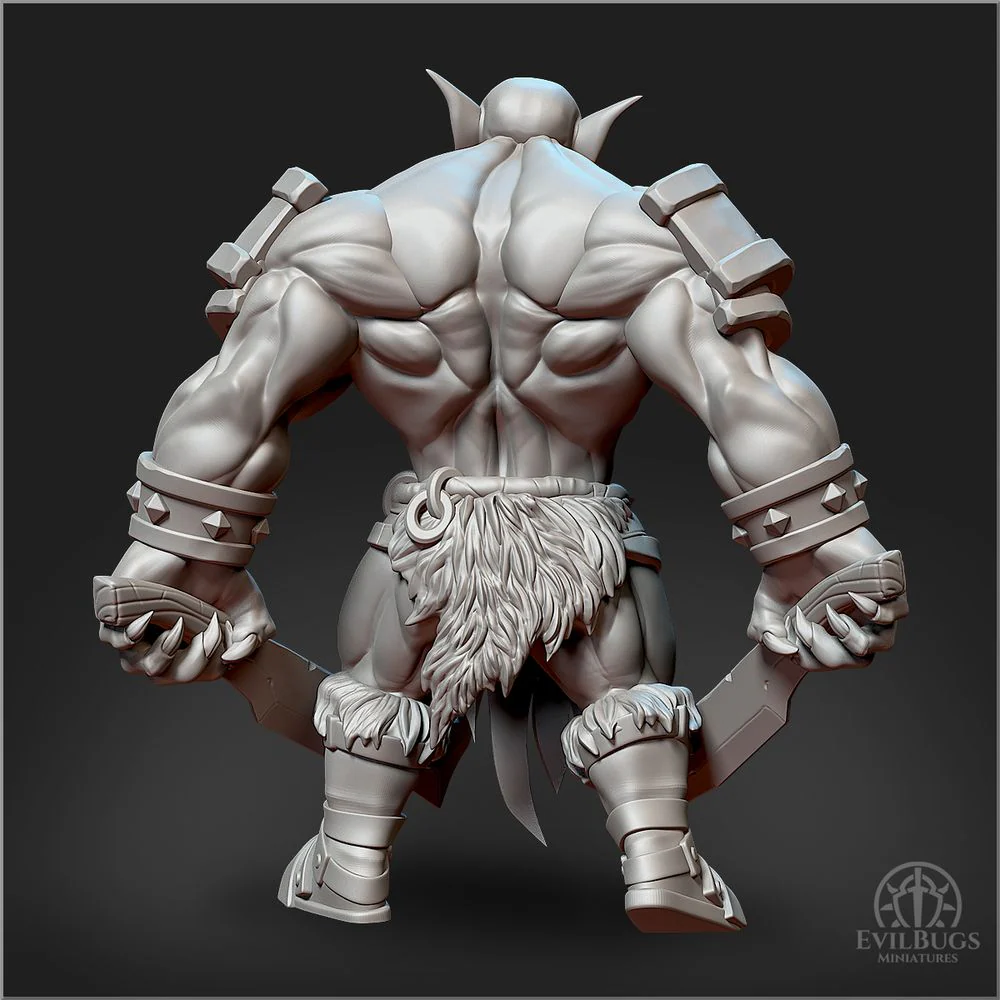 Orc Borg Bonecrusher 28mm/32mm/54mm - Image 3