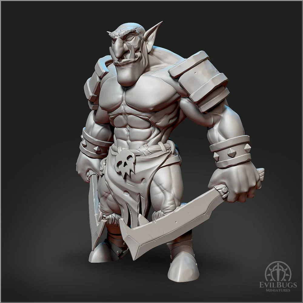Orc Borg Bonecrusher 28mm/32mm/54mm - Image 4