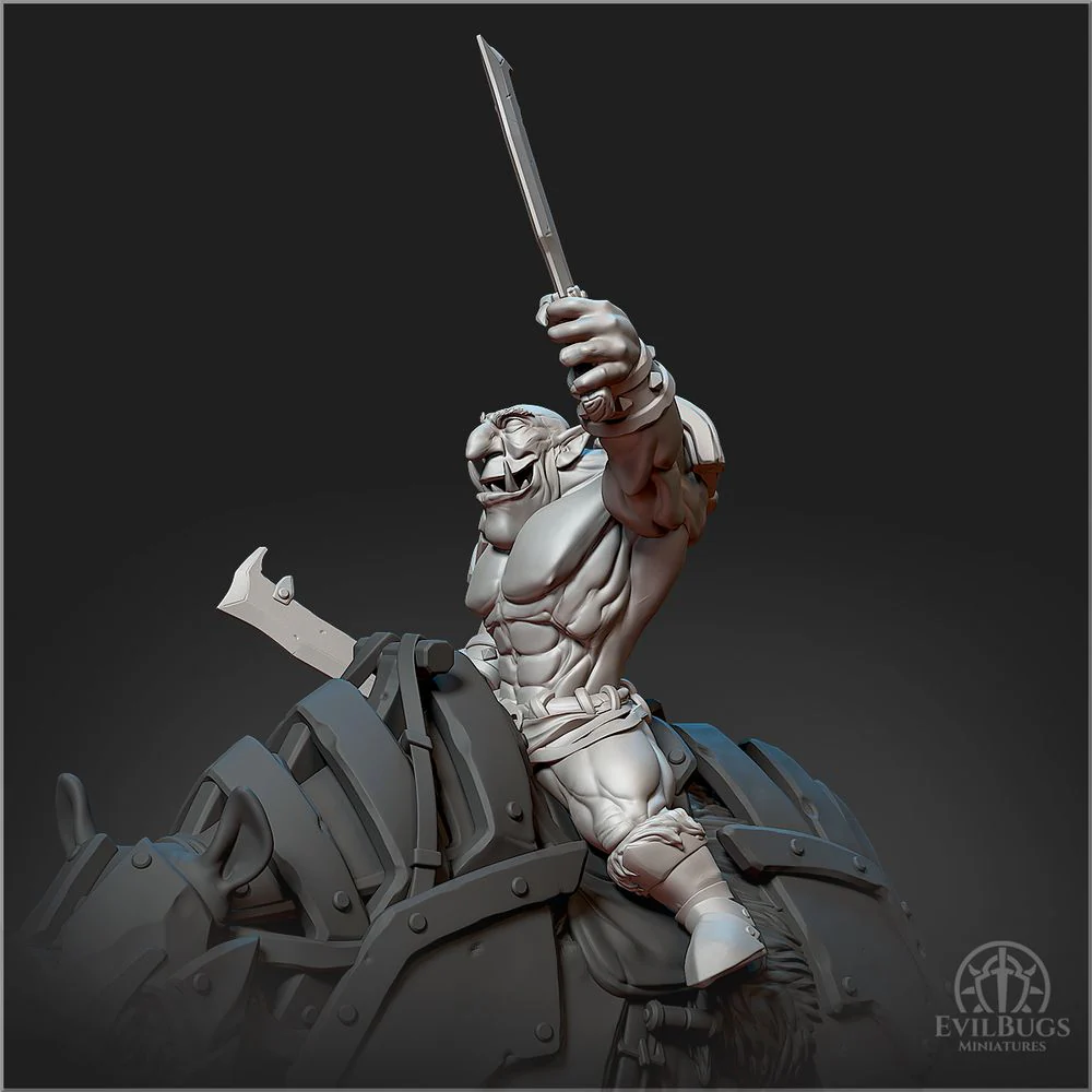 Orc Borg Bonecrusher 28mm/32mm/54mm - Image 5