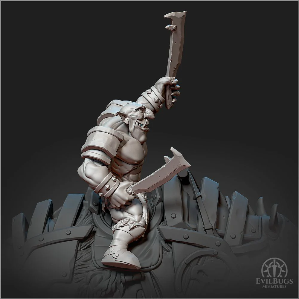 Orc Borg Bonecrusher 28mm/32mm/54mm - Image 6