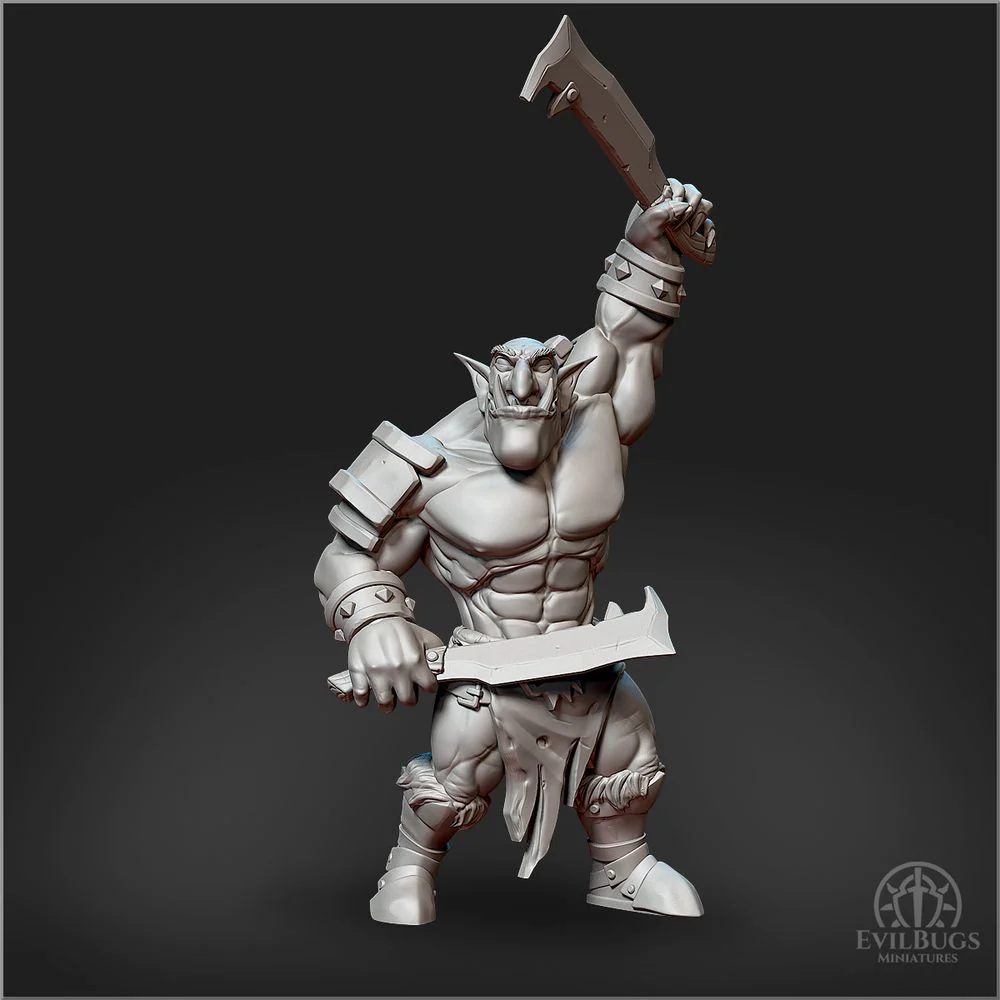 Orc Borg Bonecrusher 28mm/32mm/54mm - Image 7
