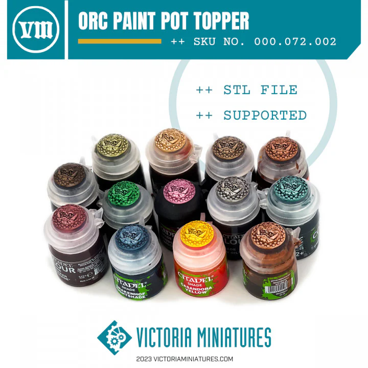 Orc Citadel Paint Pot Topper Swatch - Image 2