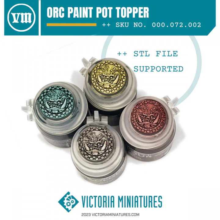 Orc Citadel Paint Pot Topper Swatch - Image 3