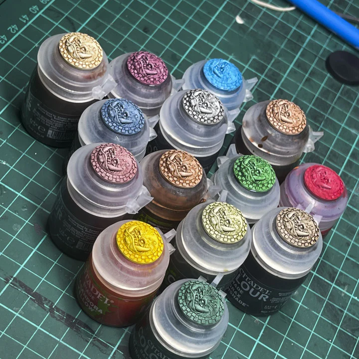 Orc Citadel Paint Pot Topper Swatch - Image 8