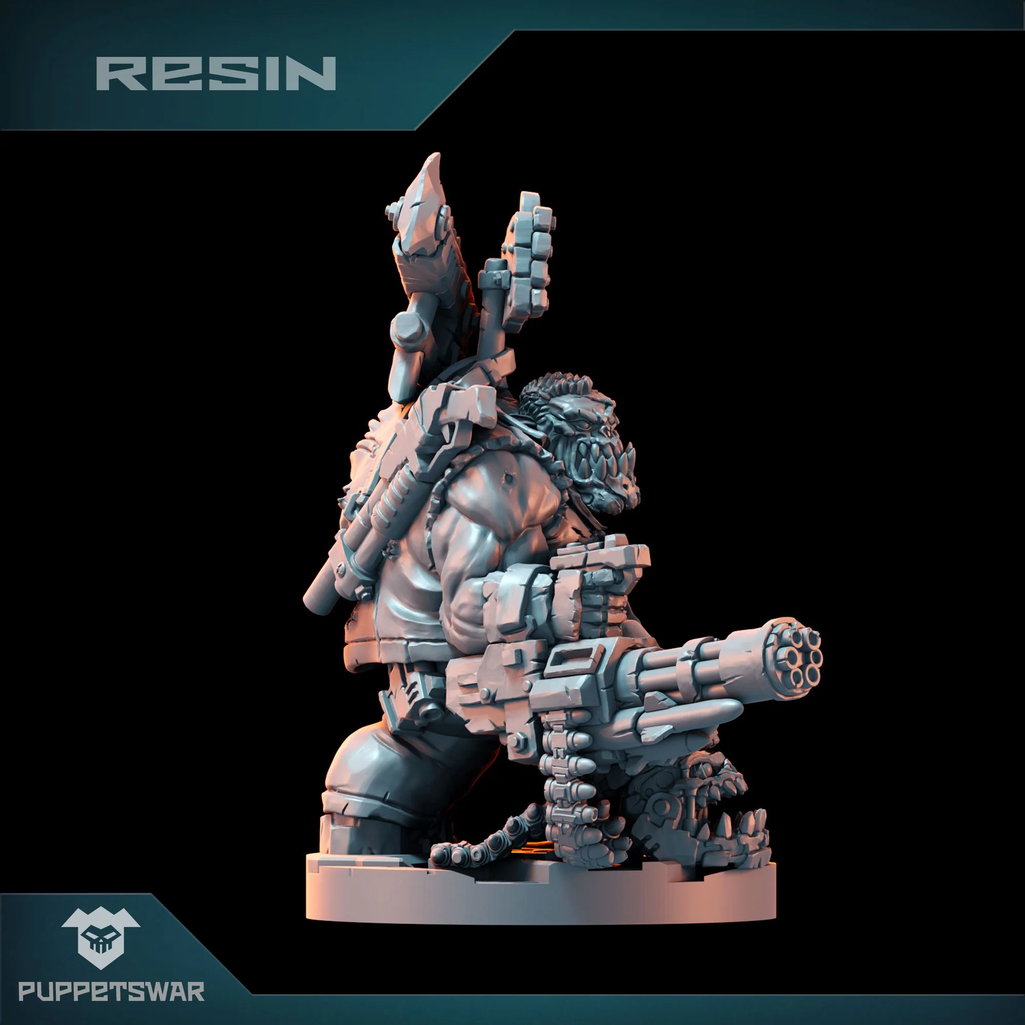 Orc Cyborg Chieftain - Image 4