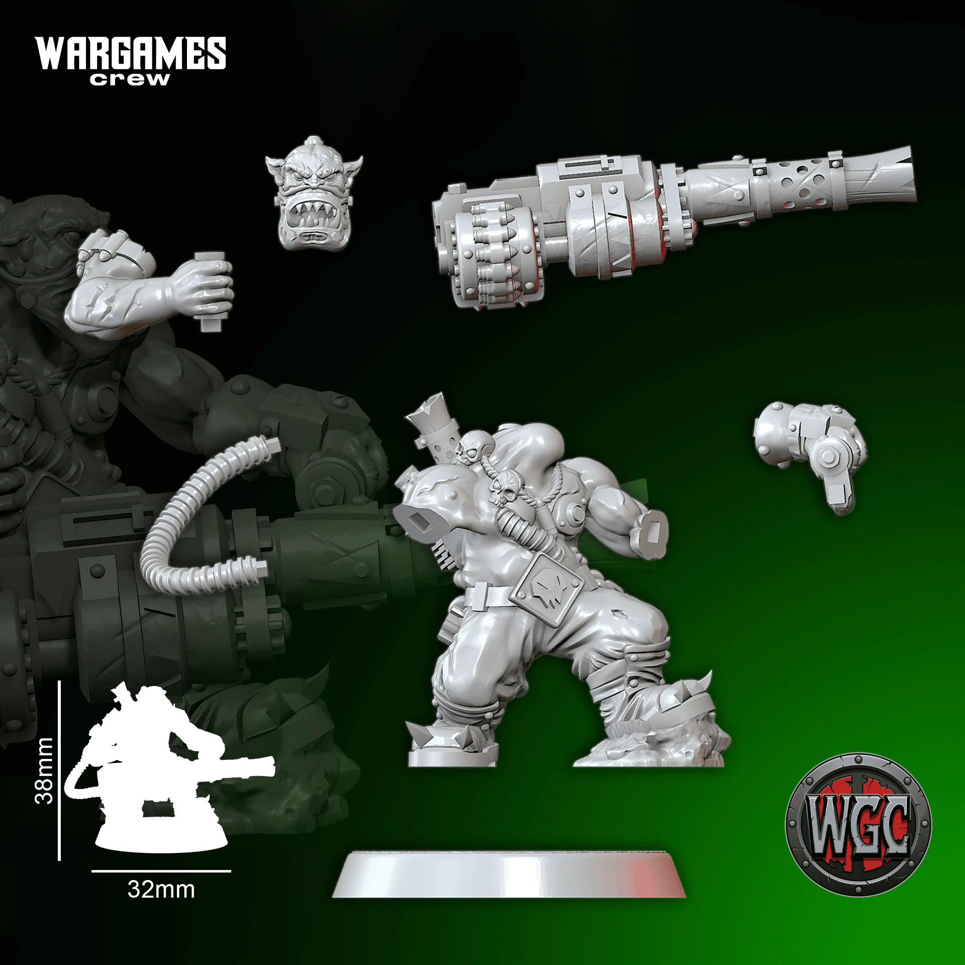 Orck Hevy Mutant Gunner - Image 3