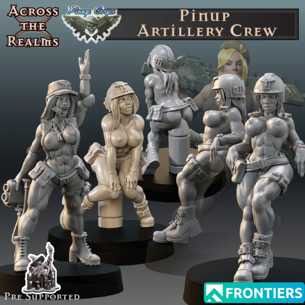 Pinup Artillery Crew - Image 2